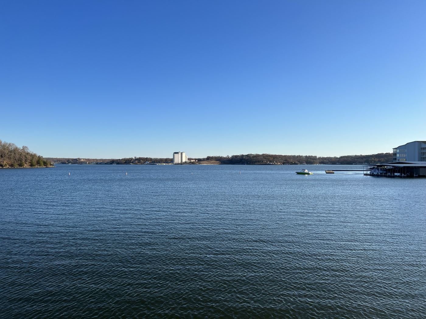 View from the water